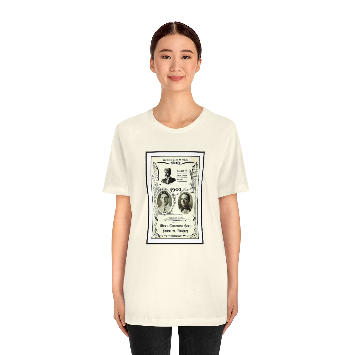 Printify Honus Wagner Legend T-Shirt Short Sleeve Tee