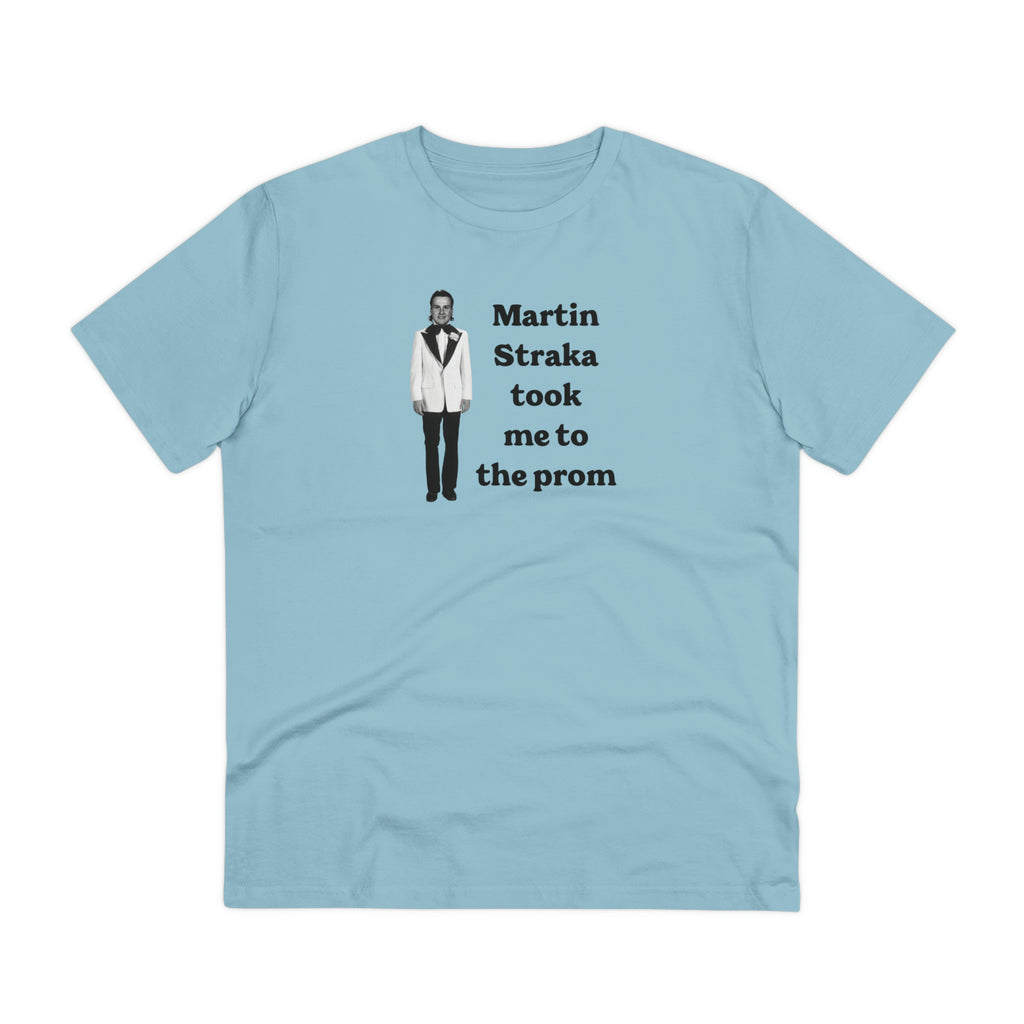 Martin Straka Took Me to the Prom Organic Unisex Tee