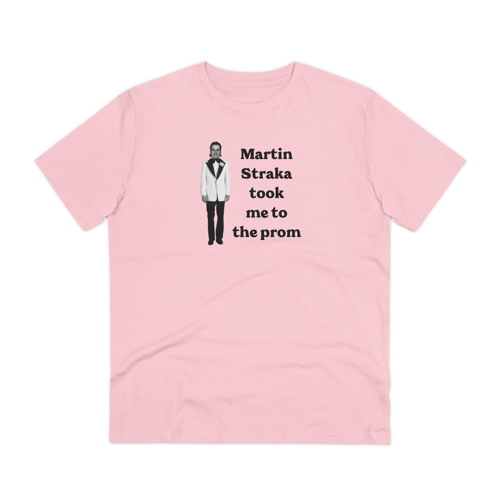 Martin Straka Took Me to the Prom Organic Unisex Tee