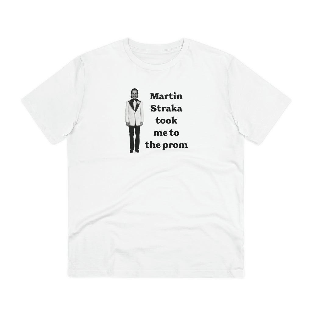 Martin Straka Took Me to the Prom Organic Unisex Tee