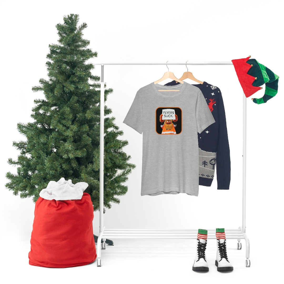 Gritty "Flyers Suck" Short Sleeve Tee