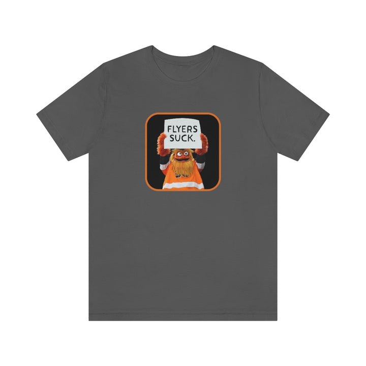 Gritty "Flyers Suck" Short Sleeve Tee