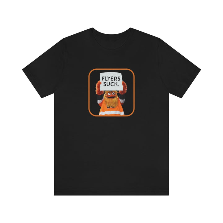 Gritty "Flyers Suck" Short Sleeve Tee