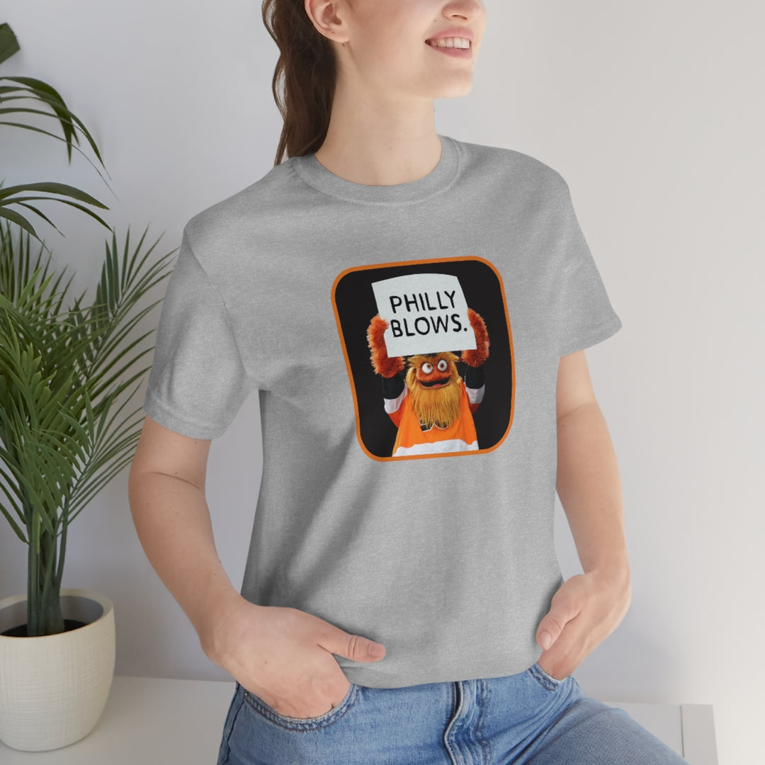 Gritty "Philly Blows" Short Sleeve Tee