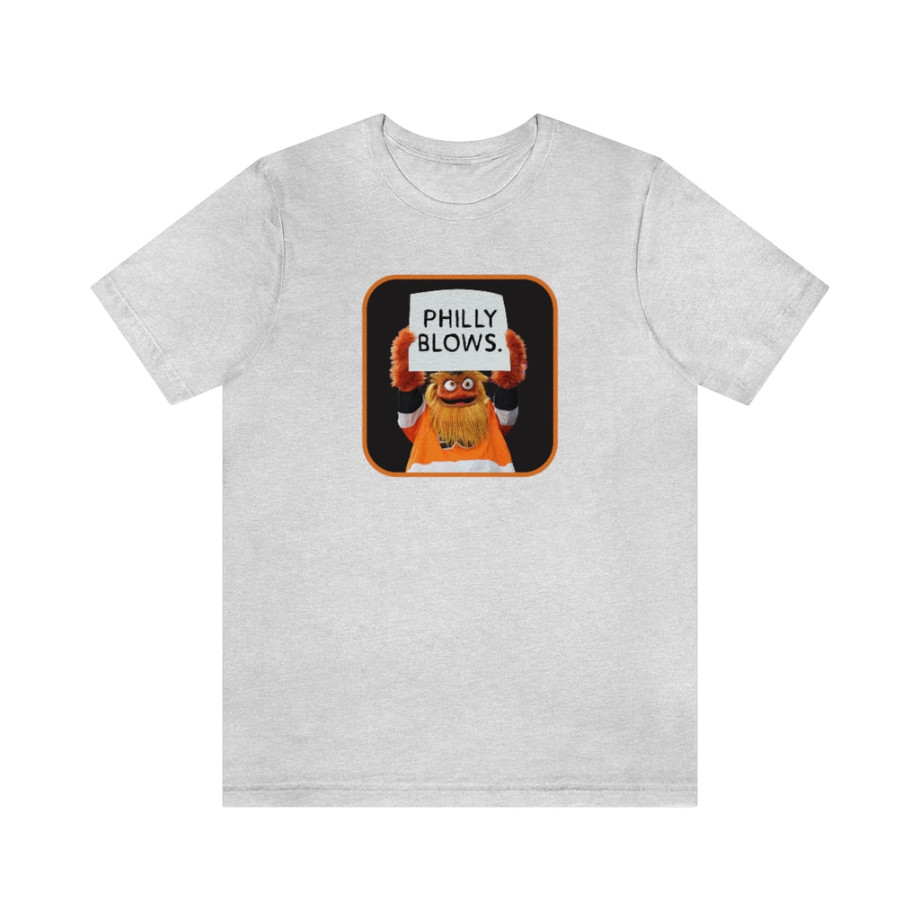 Gritty "Philly Blows" Short Sleeve Tee