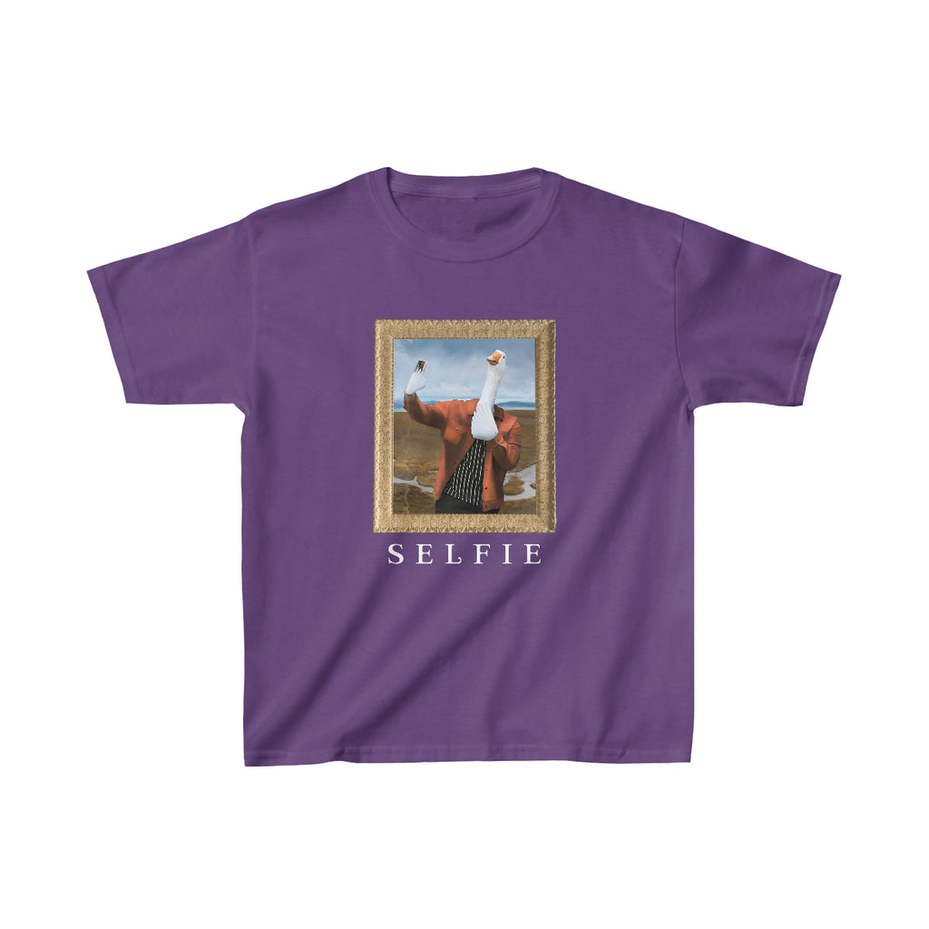 Goose Selfie Celebration Kids Heavy Cotton™ Tee