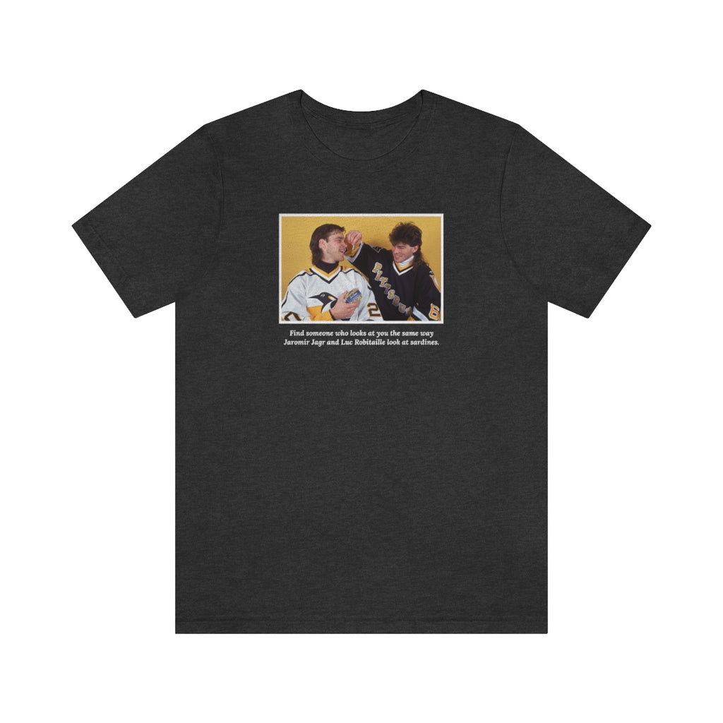 Jagr/Robitaille Sardines Short Sleeve Tee