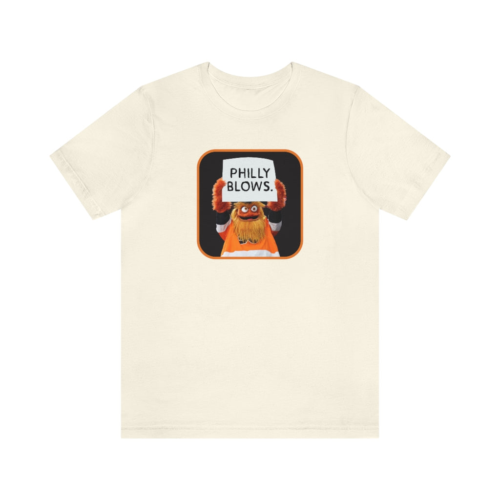 Gritty "Philly Blows" Short Sleeve Tee