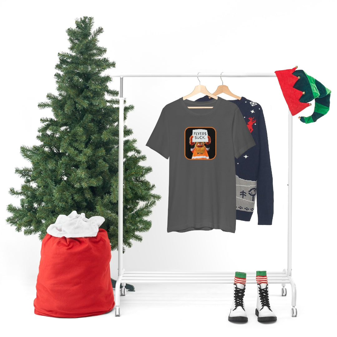Gritty "Flyers Suck" Short Sleeve Tee