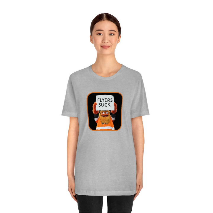 Gritty "Flyers Suck" Short Sleeve Tee